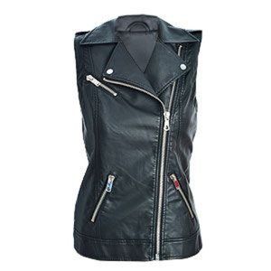 NEW Vegan Leather Dynamite Vest - Size M